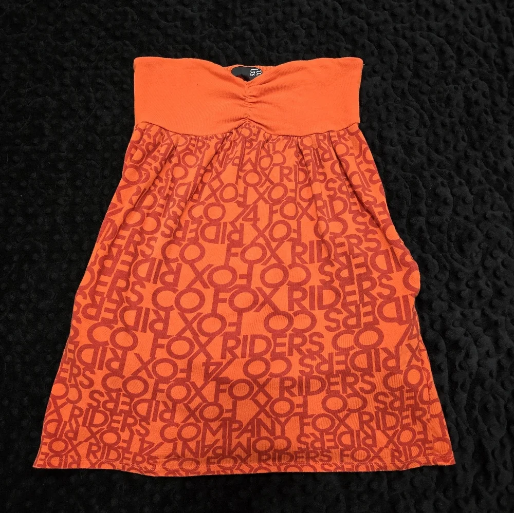 Fox Riders Strapless Dress - Picture 1 of 7